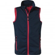 Preisvergleich für Jacken & Outdoorkleidung: Outdoorweste  blau/rot Gr. 152 Mädchen Kinder