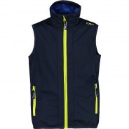 Preisvergleich für Jacken & Outdoorkleidung: Outdoorweste  dunkelblau Gr. 128 Jungen Kinder