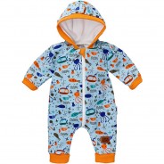Preisvergleich für Hosen: Overall Lieblingsstücke Tierwelten Overalls  beige/orange Gr. 74 Jungen Kinder