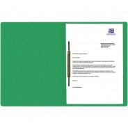 Preisvergleich für Schulbedarf: Oxford Schnellhefter TOP FILE+ A4 390g Karton kfm+Amtsheftung grün