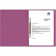 Preisvergleich für Schulbedarf: Oxford Schnellhefter TOP FILE+ A4 390g Karton kfm+Amtsheftung violett