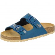 Preisvergleich für Schuhe: Pantolette Bioline Emergency Hausschuhe blau Gr. 31 Jungen Kinder