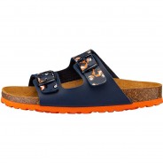 Preisvergleich für Schuhe: Pantolette Bioline Motru Pantoletten blau Gr. 32 Mädchen Kinder