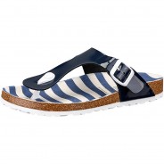 Preisvergleich für Schuhe: Pantolette Bioline Trend Pantoletten blau Gr. 40 Damen Erwachsene