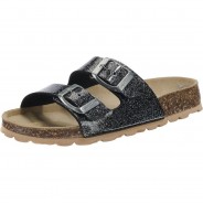 Preisvergleich für Schuhe: Pantoletten WMS Weite M4  schwarz Gr. 25 Mädchen Kleinkinder