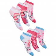 Preisvergleich für Strumpfwaren: Peppa Wutz Kinder Sneaker-Socken mehrfarbig Gr. 23-26 Mädchen Kleinkinder