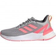 Preisvergleich für Schuhe: adidas Laufschuhe RESPONSE SUPER 2.0 BOOST™,Primeknit Kinder, grey two-acid red-flash orange, 39 1/3