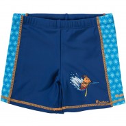 Preisvergleich für Bademode: PLAYSHOES Badehose mit UV Schutz MAUS blau Gr. 110/116 Jungen Kinder