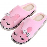 Preisvergleich für Schuhe: Plüsch Hausschuh Pantoffel (Einhorn, Kaninchen und Katze) Hausschuhe pink Gr. 36/37