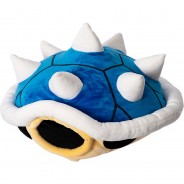 Preisvergleich für Heimtextilien: Plüschkissen Spiky Shell Mocchi Mocchi, 37 cm blau/weiß
