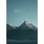 Preisvergleich für Schulbedarf: "Pocket Bullet Journal ""mountain calling"" mit Original Tombow Brush Pen Fudenusoke in schwarz"