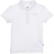 Preisvergleich für Oberteile: Poloshirt LVB  weiß Gr. 140 Jungen Kinder