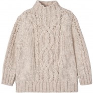 Preisvergleich für Oberteile: Pullover  beige Gr. 134 Mädchen Kinder