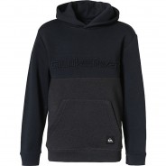 Preisvergleich für Oberteile: Pullover EMBOSS HOODY  schwarz Gr. 140 Jungen Kinder