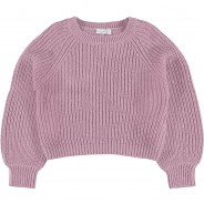 Preisvergleich für Oberteile: Pullover NKFVALEA  helllila Gr. 122/128 Mädchen Kinder