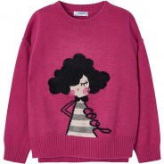 Preisvergleich für Oberteile: Pullover  rot Gr. 122 Mädchen Kinder