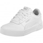 Preisvergleich für Schuhe: Puma Kinderschuhe Carina L Sneakers Low weiß Gr. 30 Mädchen Kinder