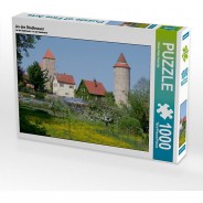 Preisvergleich für Puzzle: Puzzle CALVENDO Puzzle An der Stadtmauer - 1000 Teile Foto-Puzzle glückliche Stunden  Kinder