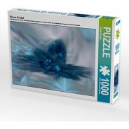 Preisvergleich für Puzzle: Puzzle CALVENDO Puzzle Blaues Kristall - 1000 Teile Foto-Puzzle glückliche Stunden  Kinder