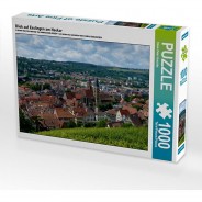 Preisvergleich für Puzzle: Puzzle CALVENDO Puzzle Blick auf Esslingen am Neckar - 1000 Teile Foto-Puzzle glückliche Stunden  Kinder