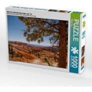 Preisvergleich für Puzzle: Puzzle CALVENDO Puzzle BRYCE CANYON Blick über das Tal - 1000 Teile Foto-Puzzle glückliche Stunden  Kinder