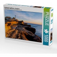 Preisvergleich für Puzzle: Puzzle CALVENDO Puzzle Castlepoint Lighthouse - Nordinsel - 1000 Teile Foto-Puzzle glückliche Stunden  Kinder
