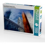 Preisvergleich für Puzzle: Puzzle CALVENDO Puzzle City-Art BERLIN Potsdamer Platz - 1000 Teile Foto-Puzzle glückliche Stunden  Kinder