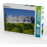 Preisvergleich für Puzzle: Puzzle CALVENDO Puzzle Dachsteinmassiv - 1000 Teile Foto-Puzzle glückliche Stunden  Kinder