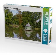 Preisvergleich für Puzzle: Puzzle CALVENDO Puzzle Das Schwanenhaus im Inselteich - 1000 Teile Foto-Puzzle glückliche Stunden  Kinder