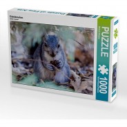 Preisvergleich für Puzzle: Puzzle CALVENDO Puzzle Eichhörnchen - 1000 Teile Foto-Puzzle glückliche Stunden  Kinder