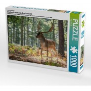 Preisvergleich für Puzzle: Puzzle CALVENDO Puzzle Emotionale Momente: Das Damwild. - 1000 Teile Foto-Puzzle glückliche Stunden  Kinder