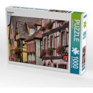 Preisvergleich für Puzzle: Puzzle CALVENDO Puzzle Fachwerk - 1000 Teile Foto-Puzzle glückliche Stunden  Kinder