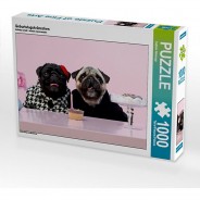 Preisvergleich für Puzzle: Puzzle CALVENDO Puzzle Geburtstagskränzchen - 1000 Teile Foto-Puzzle glückliche Stunden  Kinder