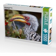 Preisvergleich für Puzzle: Puzzle CALVENDO Puzzle Gelbschnabel-Toko - 1000 Teile Foto-Puzzle glückliche Stunden  Kinder