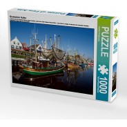 Preisvergleich für Puzzle: Puzzle CALVENDO Puzzle Greetsieler Hafen - 1000 Teile Foto-Puzzle glückliche Stunden  Kinder