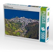 Preisvergleich für Puzzle: Puzzle CALVENDO Puzzle Grüße aus Zell am See - 1000 Teile Foto-Puzzle glückliche Stunden  Kinder