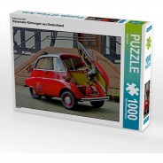 Preisvergleich für Puzzle: Puzzle CALVENDO Puzzle Historische Kleinwagen aus Deutschland - 1000 Teile Foto-Puzzle glückliche Stunden  Kinder