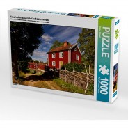 Preisvergleich für Puzzle: Puzzle CALVENDO Puzzle Historischer Bauernhof in Südschweden - 1000 Teile Foto-Puzzle glückliche Stunden  Kinder