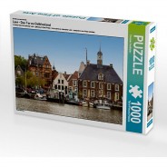 Preisvergleich für Puzzle: Puzzle CALVENDO Puzzle Leer - Das Tor zu Ostfriesland - 1000 Teile Foto-Puzzle glückliche Stunden  Kinder