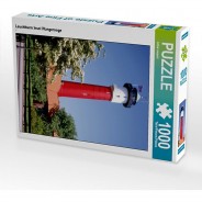 Preisvergleich für Puzzle: Puzzle CALVENDO Puzzle Leuchtturm Insel Wangerooge - 1000 Teile Foto-Puzzle glückliche Stunden  Kinder