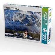 Preisvergleich für Puzzle: Puzzle CALVENDO Puzzle St. Bartholomä im Winterkleid - 1000 Teile Foto-Puzzle glückliche Stunden  Kinder