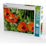 Preisvergleich für Puzzle: Puzzle CALVENDO Puzzle Voll Mohn - 1000 Teile Foto-Puzzle glückliche Stunden  Kinder
