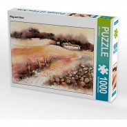 Preisvergleich für Puzzle: Puzzle CALVENDO Puzzle Weg zum Haus - 1000 Teile Foto-Puzzle glückliche Stunden  Kinder