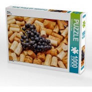 Preisvergleich für Puzzle: Puzzle CALVENDO Puzzle Wein - 1000 Teile Foto-Puzzle glückliche Stunden  Kinder