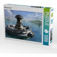 Preisvergleich für Puzzle: Puzzle CALVENDO Puzzle Weltraum Konzil - 1000 Teile Foto-Puzzle glückliche Stunden  Kinder