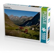 Preisvergleich für Puzzle: Puzzle CALVENDO Puzzle Windtal/Prettau - 1000 Teile Foto-Puzzle glückliche Stunden  Kinder