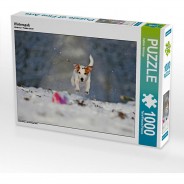 Preisvergleich für Puzzle: Puzzle CALVENDO Puzzle Winterspaß - 1000 Teile Foto-Puzzle glückliche Stunden  Kinder
