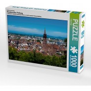 Preisvergleich für Puzzle: Puzzle CALVENDO Puzzle Wundervolles Freiburg - 1000 Teile Foto-Puzzle glückliche Stunden  Kinder