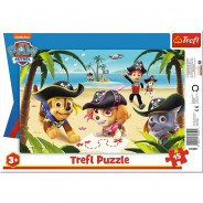 Preisvergleich für Puzzle: Trefl Rahmenpuzzle - Paw Patrol 15 Teile Puzzle Trefl-31350