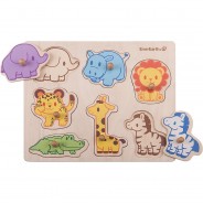 Preisvergleich für Kleinkindspielzeug: "Puzzle ""Safari"""